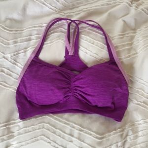 Athleta purple sports bra